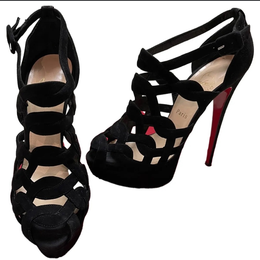 Authentic Christian Louboutin Platform Heels